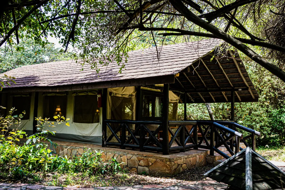 Exteriors Outdoors Buildings Structures Landscapes Park Kenya East Africa